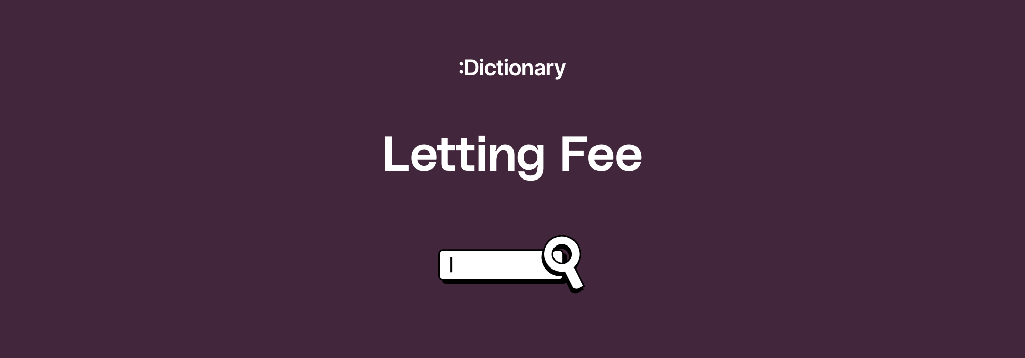 What is a Letting Fee? Different